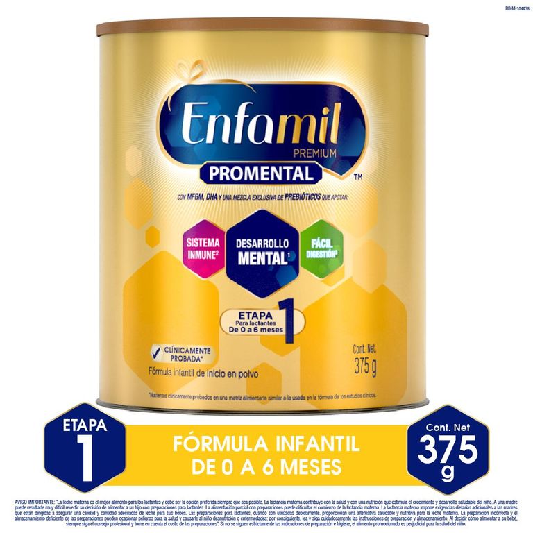 Fórmula Infantil Enfamil Premium Etapa 1 Lata 375 g