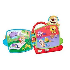 FISHER PRICE - Fisher Price Ríe y Aprende Libro Abc de Perrito