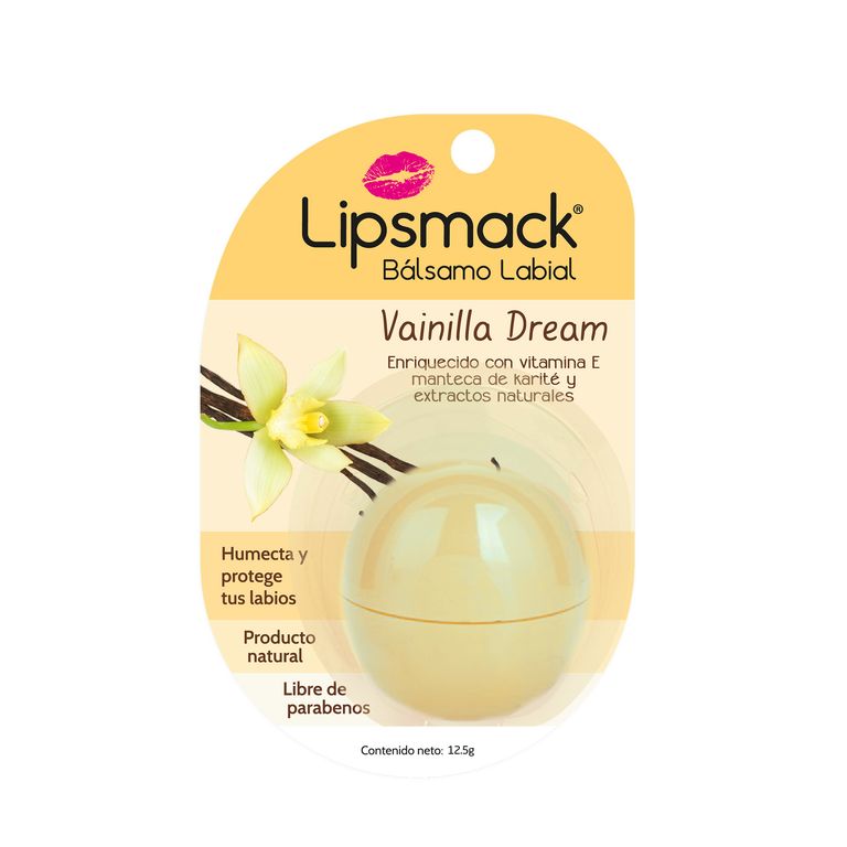 Bálsamo Labial Portugal Lipsmack Vainilla Dream Envase 12.5 g