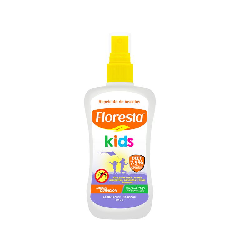 Repelente en Spray Floresta Kids Botella 120 mL