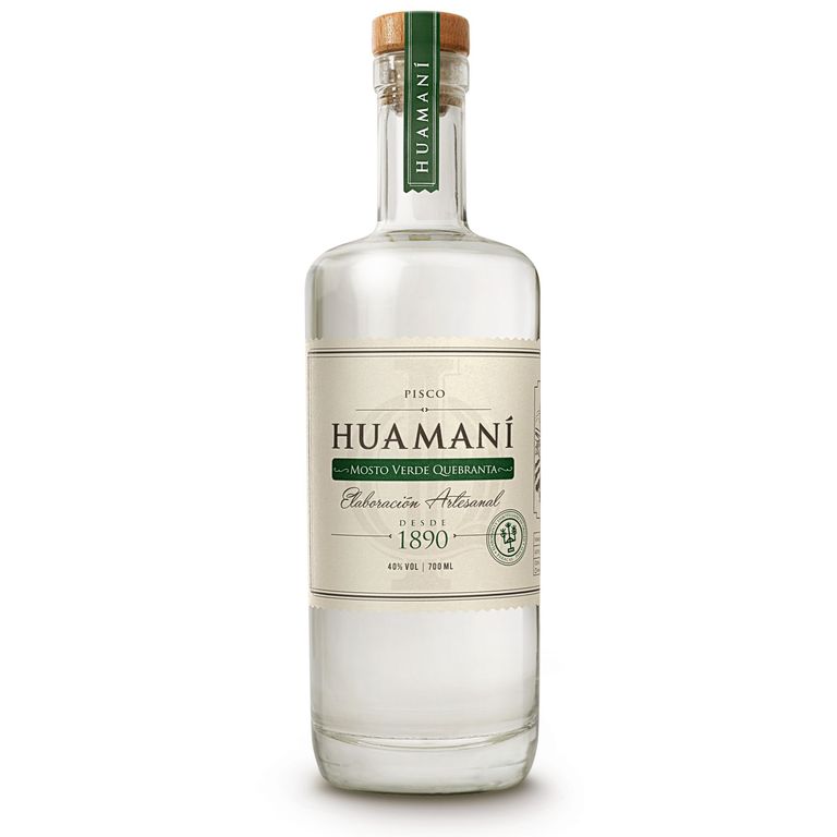 Pisco Mosto Verde Quebranta Huamaní Botella 700 mL