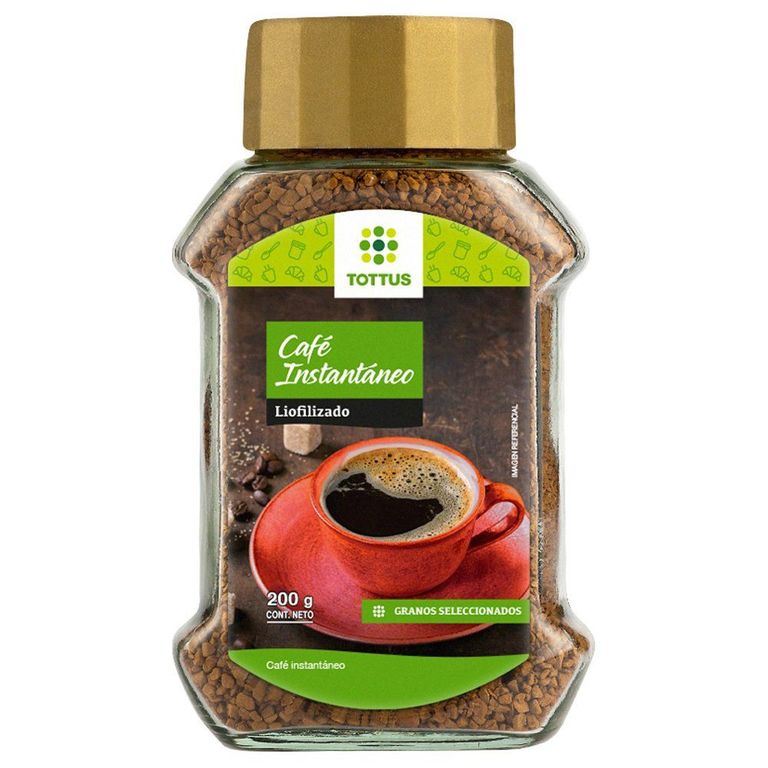Café Instantáneo Liofilizado Premium Tottus 200 g