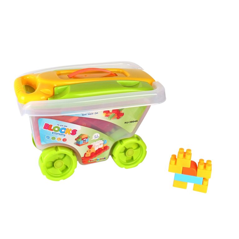 Vagón Bloques Niño 55 Pzas