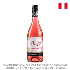 TABERNERO - Vino Tabernero Tuyo Rosé Botella 750 mL