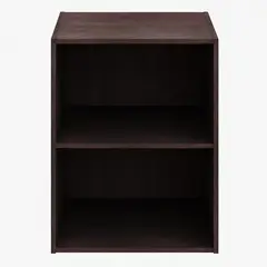 CASA JOVEN - ESTANTE POLIKUBO 2 DIVISIONES EBONY