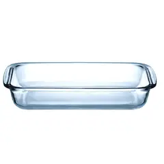 PRECIO UNO - Fuente Rectangular Vidrio 3 L