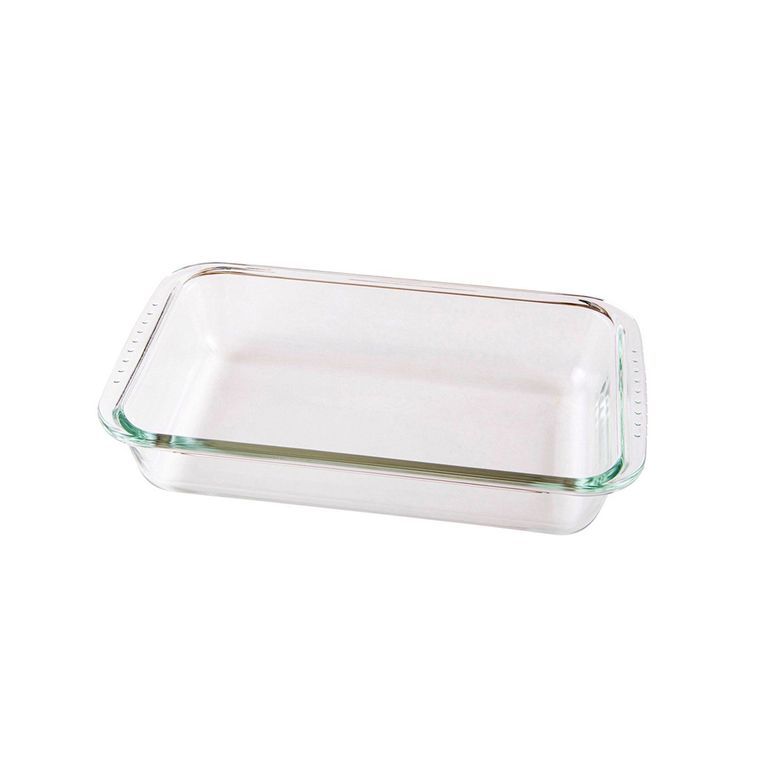 Fuente Rectangular de Vidrio Por 1.6 L