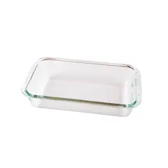 CASA JOVEN - Fuente Rectangular De Vidrio Por 1.8 L
