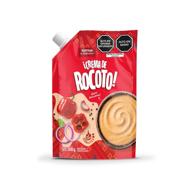 Crema de Rocoto Tottus Doypack 200 g