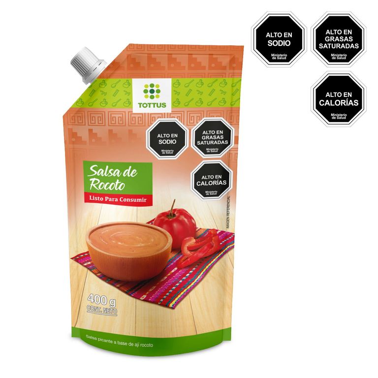 Crema de Rocoto Tottus Empaque 400 g