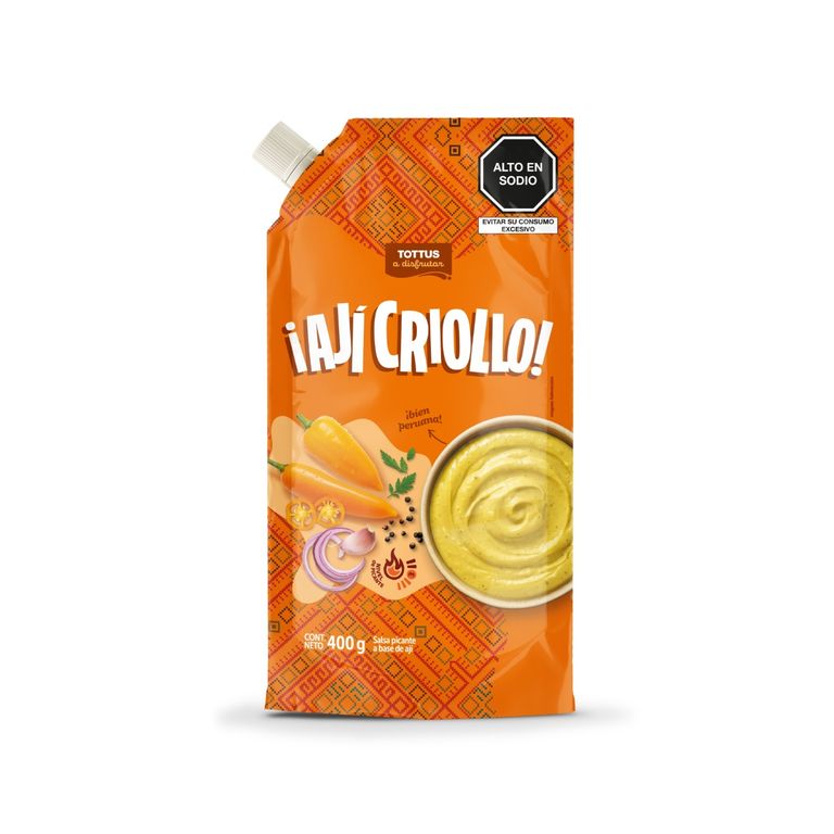 Ají Criollo Tottus Empaque 400 g