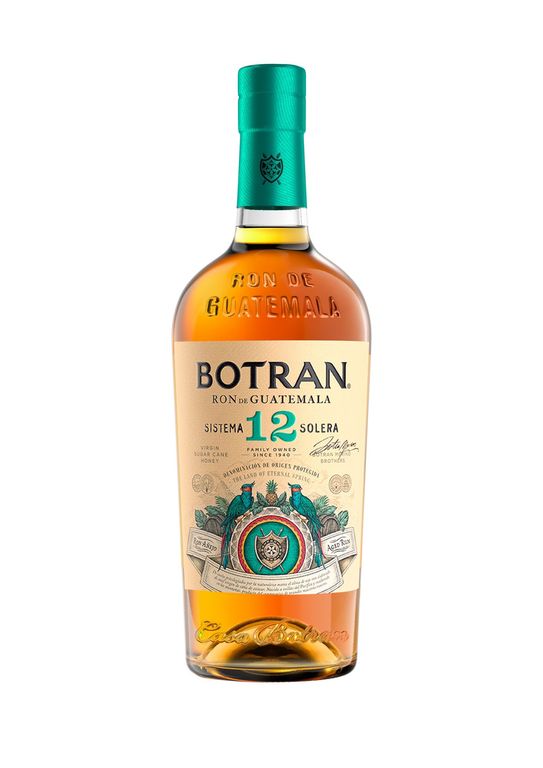 Ron Botran 12 Años Añejo Botella 750 mL