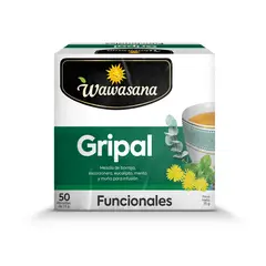 WAWASANA - Infusión Wawasana Gripal Caja 50 Sobres