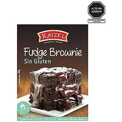KATZEL - Fudge Brownie Katzel Sin Gluten Caja 360 g