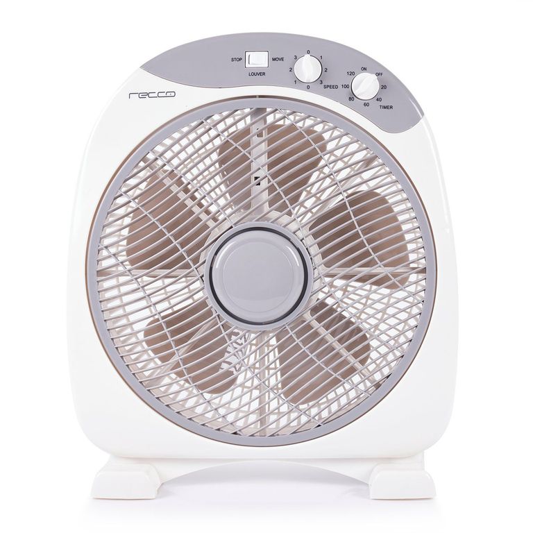 Ventilador 12 de Piso Blanco