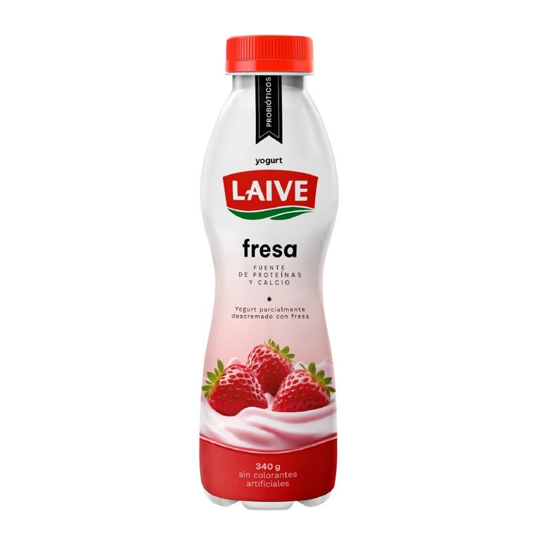 Yogurt Laive Fresa Botella 340 g