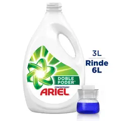 ARIEL - Detergente Líquido Concentrado Envase 3 L