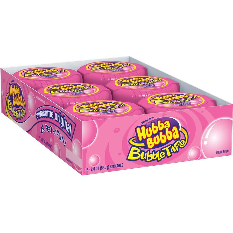 Bubble Tape Original Wrigleys 6 Unidades