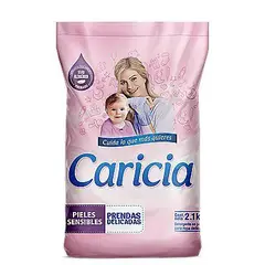 CARICIA - Detergente Prendas Delicadas Bebé Bolsa 2.1 Kg