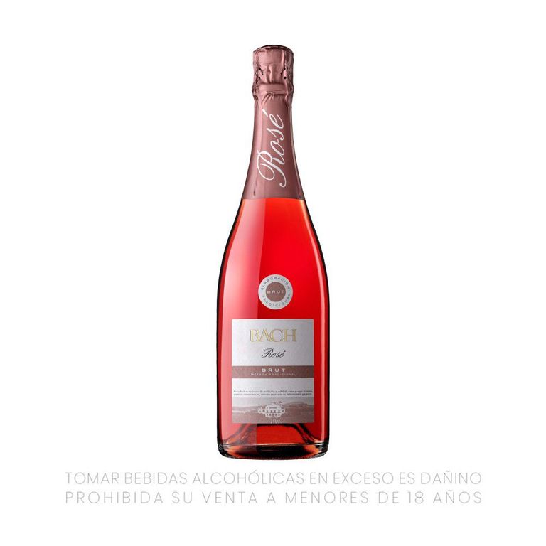 Vino Bach Rosé Brut Botella 750 mL