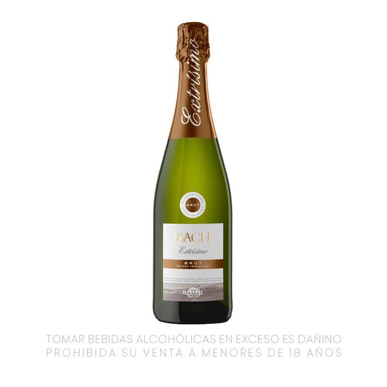 Vino Bach Extrisimo Brut Botella 750 mL