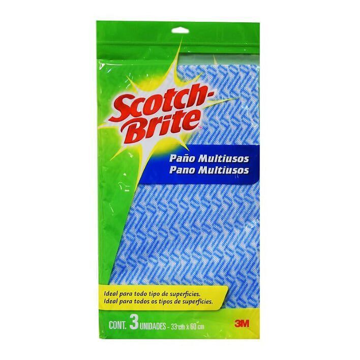Paños Multiusos Scotch Brite Empaque 3 Und