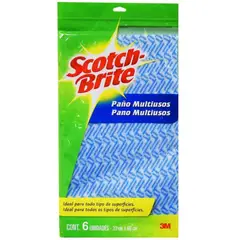 SCOTCH BRITE - Paño Multiusos Empaque 6 Und