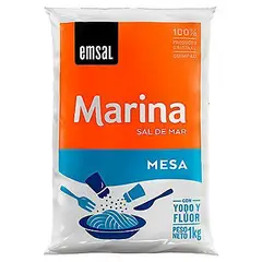 MARINA - Sal de Mar de Mesa Emsal 1 kg