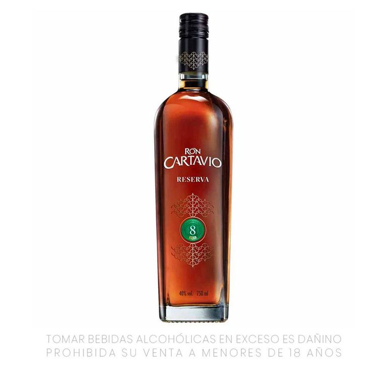 Ron Cartavio Reserva 8 Años Botella 750 mL