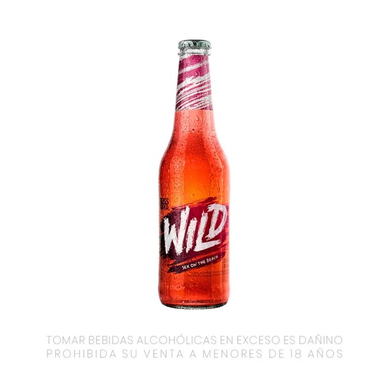 Bebida RTD Russkaya Wild Sex on The Beach Botella 355 mL