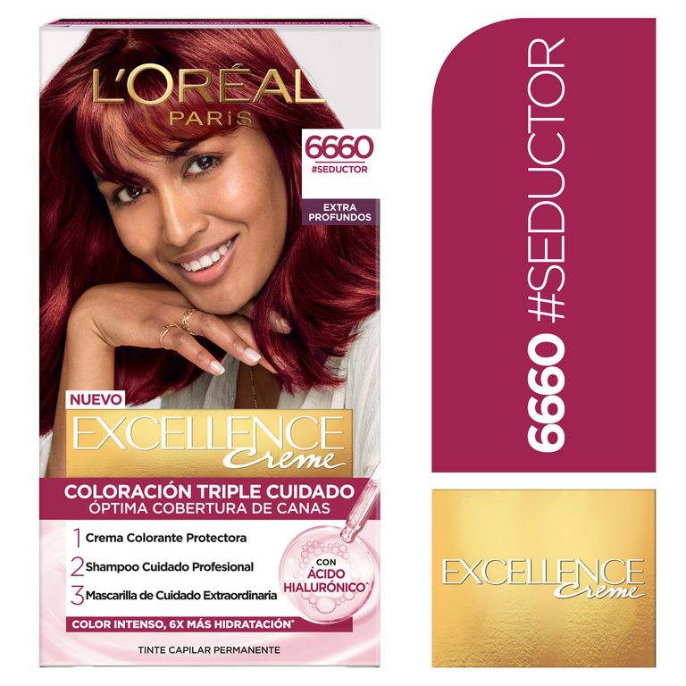 Tinte Excellence Tono 6660 Seductor