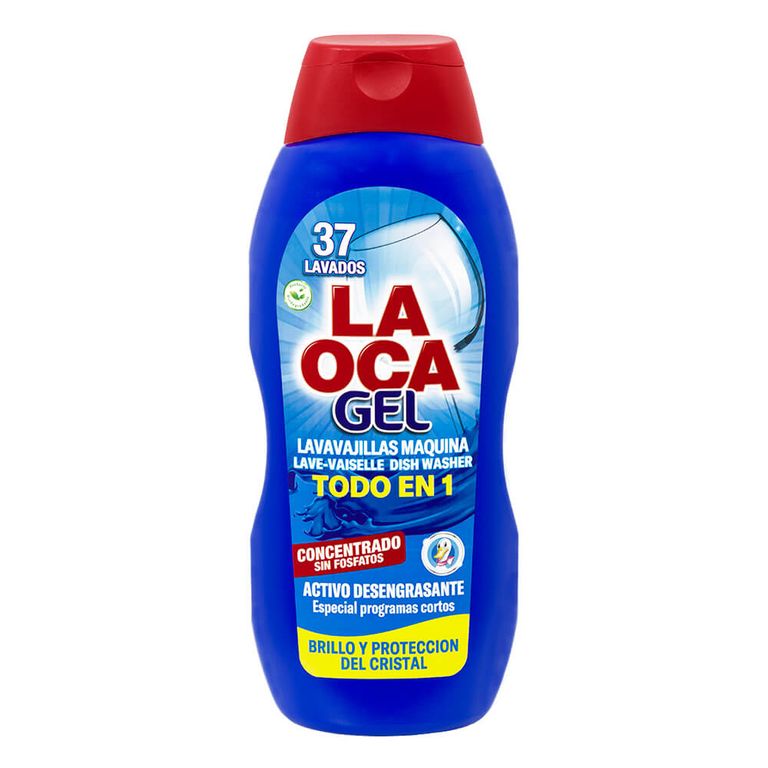 Lavavajilla Para Máquina La Oca Gel Envase 740 mL
