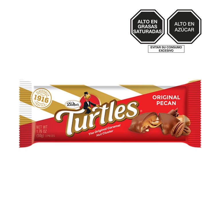 CHOCOLATE TURTLE KING BAR X 50 GR
