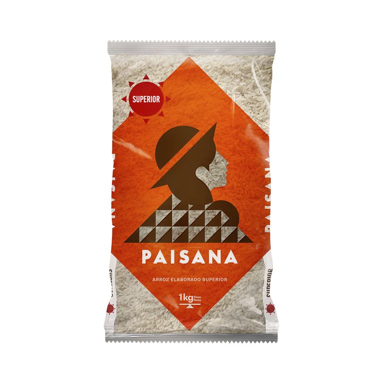 Arroz Superior Paisana Bolsa 1 Kg