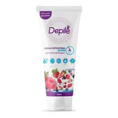 DEPILE - Crema Depiladora Bajo Ducha Frutos Rojos Bosque Envase 220 mL