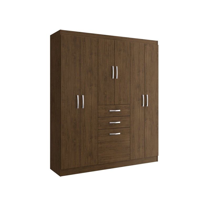 Ropero 6 Puertas 2 Cajones 1 Gaveta Amarula