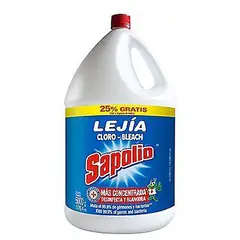 SAPOLIO - Lejía Tradicional Botella 5 Kg