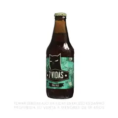 7 VIDAS - Cerveza 7 Vidas Pale Ale Botella 340 mL