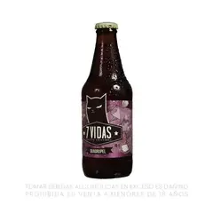 7 VIDAS - Cerveza 7 Vidas Quadrupel Botella 340 mL
