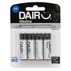 DAIRU - Pilas Alcalinas Dairu Aa X 4Un