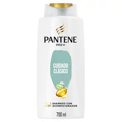 PANTENE - Shampoo 2 en 1 Pantene Cuidado Clásico Botella 700 mL