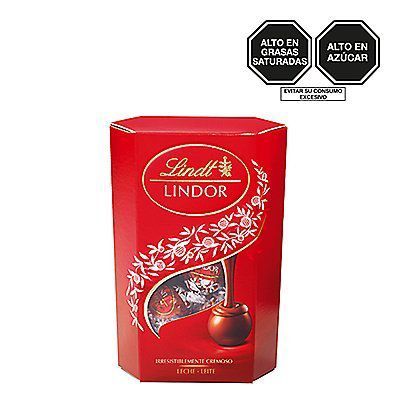 Bombones Cornet Milk Lindt Lindor Caja 75 g