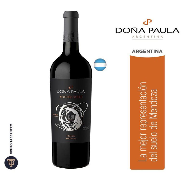 Vino Tinto Doña Paula 1350 Botella 750 mL