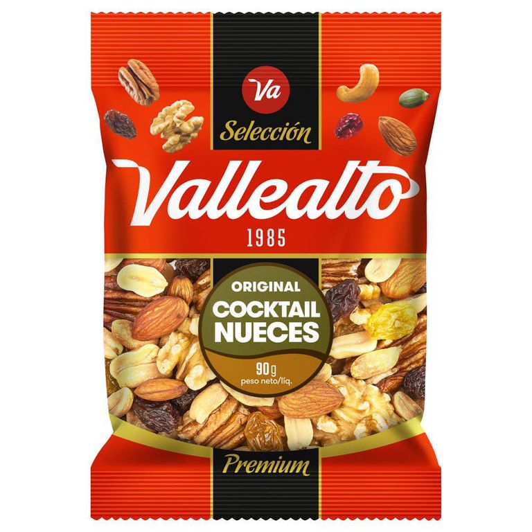 Cocktail de Nueces Vallealto Bolsa 90 g