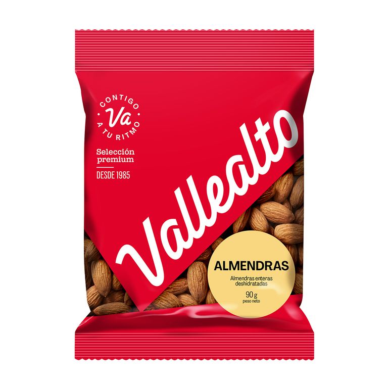 Almendra Natural Vallealto Bolsa 90 g