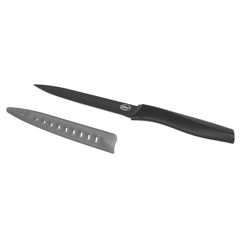 Cuchillo Acero Inoxidable Nero Multiuso 2 Piezas 13 cm