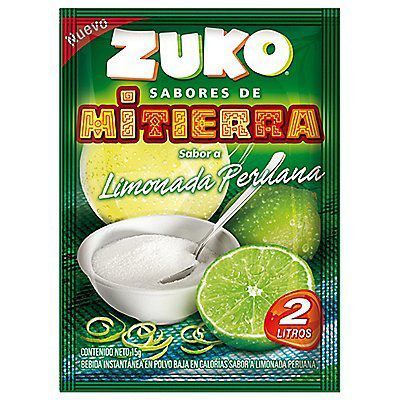 Bebida Instantánea en Polvo Zuko Limonada Sobre 15 g