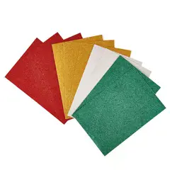 CARPACCIO - Escarchado Carpaccio Escolar 20 X 30cm Colores Surtidos Empaque 10 Und