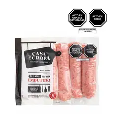 CASA EUROPA - Chorizo Precocido Casa Europa Empaque 500 g