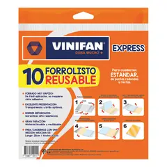 VINIFAN - Forrolisto Vinifan Express Empaque 10 Und